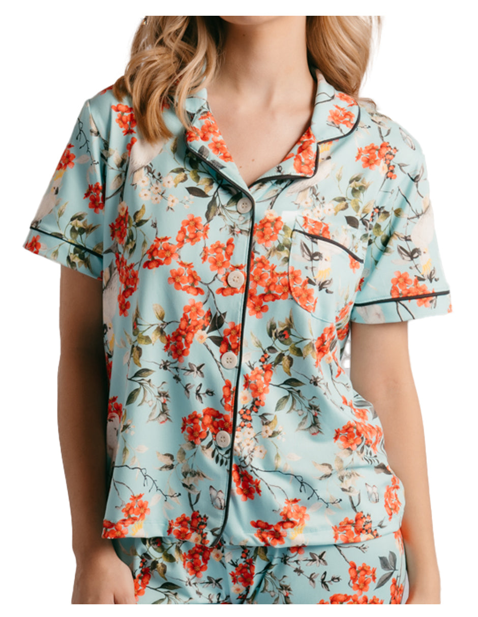 CACATUAS PANTALON MANGA CORTA