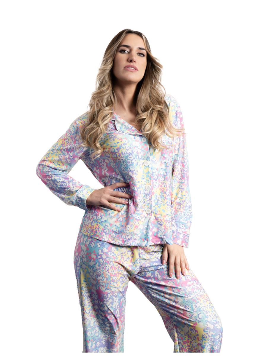 ANIMAL PRINT PANTALON MANGA LARGA